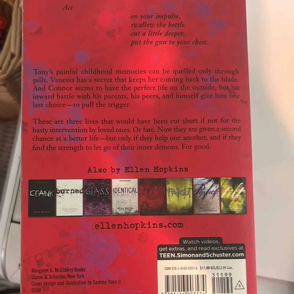 Book bundle of 2 - Before I Fall, Impulse, and The Museum of Intangible Things